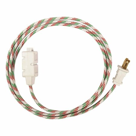 IGNITIONENCENDIDO 6 ft. 16-2 Indoor Green; Red & White Extension Cord IG2185095